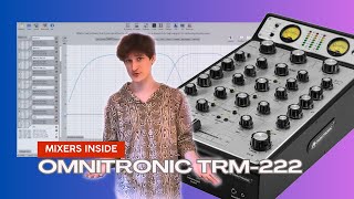 Mixers Inside Omnitronic TRM222  TRM202 comparison [upl. by Nodnas]