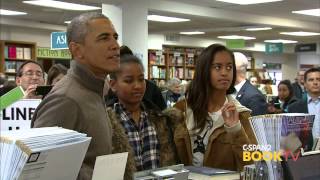 Book TV President Obama at Politics amp Prose [upl. by Ettezyl]