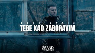 Uros Kosic  TEBE KAD ZABORAVIM Official Video 2024 [upl. by Aihsa]