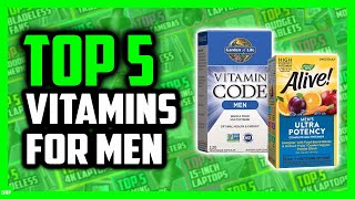 Top 5 Best Multivitamins for Men [upl. by Bobbye]