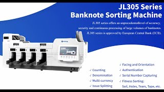 JL305 Series Banknote Sorting Machine [upl. by Elon88]