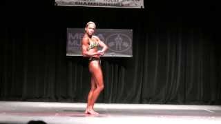 2012 NPC Mid Florida Bodybuilding Championship Womens Physique Tall Class Winner [upl. by Ennairol]