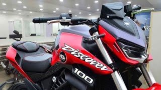 New Model Bajaj Discover 100cc Bike Price Fetures Spefication launch 2024Full Details [upl. by Kcirdor]