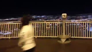 Stratosphere Observation Deck  FULL TOUR at Night Las Vegas Nevada [upl. by Adrahs]