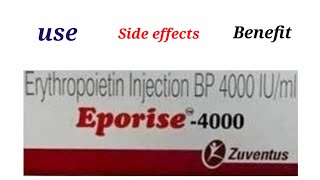 Eporise 4000 injection [upl. by Aisatan410]