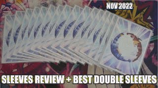 YUGIOH Elemental Hero Sleeves Review BEST way to double Sleeve them [upl. by Talley318]