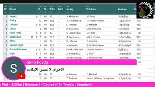 12122024  Chantilly  Plat  3200m  Réunion 1  Course n°5  Terrain  Stand [upl. by Inahc]