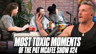 Over An Hour And A Half Of Toxic Moments From The Pat McAfee Show  Toxic Moments pt 24 [upl. by Akemor]