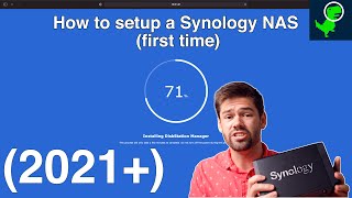 How to Setup a Synology NAS for the first time in DSM 7 Complete Guide for 2021 [upl. by Folberth]