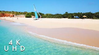 Saving You A Seat 💗⛱ Tintamarre Caribbean Island Drone Footage in 4K [upl. by Merow688]