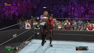 Bianca Belair vs Doudrop Fight in WWE Extreme Rules [upl. by Eriam]