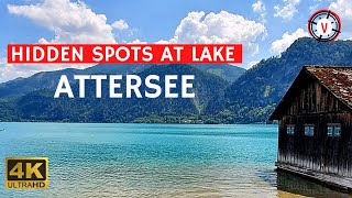 Attersee 🇦🇹 Hidden Spots and Views of the shore of this amazing Lake 4K 60fps ExploreAustria [upl. by Ennagroeg370]