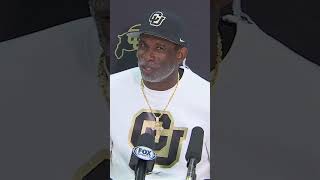 Deion Sanders jokingly calls out Barack Obama 😆😆😆 deionsanders coloradobuffaloes sheduersanders [upl. by Tidwell]