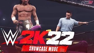 WWE 2K22  Showcase Mode Rey Mysterio Jr vs Eddie Guerrero  4K Official [upl. by Porett]