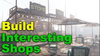 Fallout 4 Tips amp Tricks More Interesting Shops Lets Build [upl. by Mohr464]