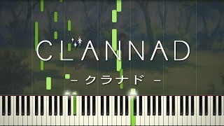 Dango Daikazoku Clannad  Synthesia  Piano Tutorial [upl. by Campney640]