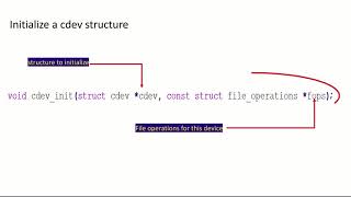 Linux device driver lecture 17  Char driver implementation [upl. by Lilas213]