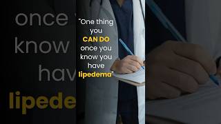 One thing you can do once you know you have lipedema [upl. by Yemar]