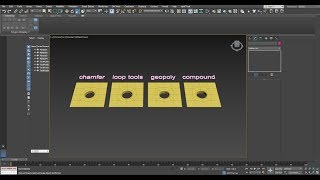 4 ways to create perfect holes in 3dsmax Topology tutorial [upl. by Yrreiht642]