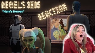 Star Wars Rebels 3x05 quotHeras Heroesquot  reaction amp review [upl. by Tracie]