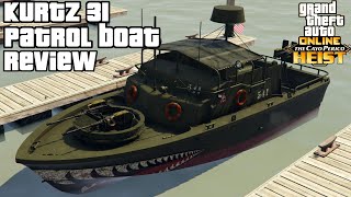 Kurtz 31 patrol boat review  GTA Online guides [upl. by Shoshana]