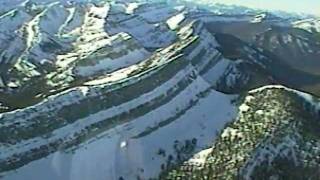 Chinese Wall by Air  Bob Marshall Wilderness  Western Montana MT [upl. by Anak501]