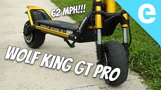 Voro Motors 62 MPH Wolf King GT Pro EScooter Review [upl. by Lee297]