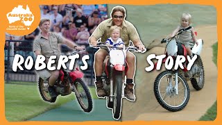 The special history of Steve Irwins motorbike  Irwin Family [upl. by Fredkin]