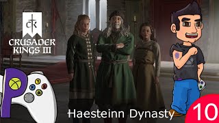 Crusader Kings III  Haesteinn Dynasty  Episode 10 [upl. by Hseyaj210]