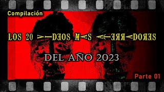 LOS 20 VIDEOS más ATERRADORES DEL AÑO 2023 parte 01  fantasmas  paranormal  misterio [upl. by Beaufert]