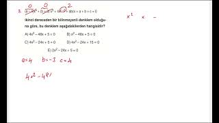 10Sınıf Matematik FL 4FasikülKAZANIM 1 Sayfa 8 [upl. by Harrow]