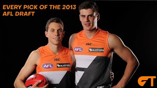 2013 AFL Draft  All GWS Picks And Interviews [upl. by Nihsfa]