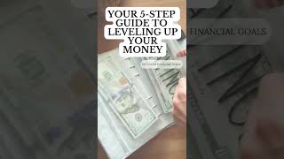 Level Up Your Money 5 Simple Steps financialfreedom moneymanagement wealthbuilding [upl. by Ymmak]