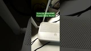 Huawei Router EchoLife HG8245W5 [upl. by Dorita]