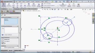 SolidWorks Tutorial  Lesson 13 Mirror Entities [upl. by Notreve]