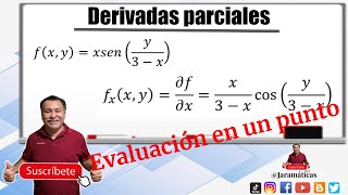 Derivadas parciales  Evaluación en un punto [upl. by Salis]