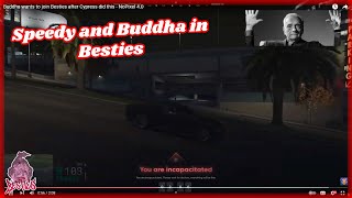 4Head Reacts To Lang Buddha Wants To Join Besties Clip  NoPixel 40 GTARP [upl. by Nilreb]