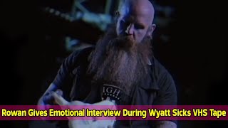 Erick Rowan Gives Emotional Interview During Wyatt Sicks VHS Tape Promo on July 15 WWE Raw [upl. by Huey]