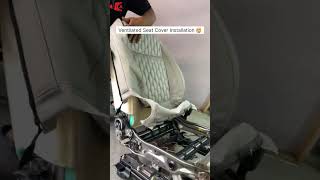 Ventilated Seat Cover Installation Kia Seltos In 2024 🤯 Get Your Car DM Now 👇 [upl. by Llertal]