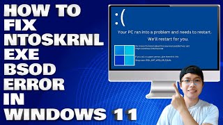 How To Fix Ntoskrnlexe BSOD Error in Windows 1110 [upl. by Helve]