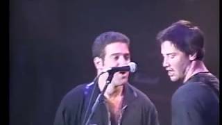 KEANU REEVES sings IsabelleDogstar live Japan 95  never before released footage [upl. by Enelez]