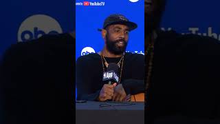 Kyrie Irving Responds to Boston Fan Boos in NBA Finals quotI Thought It Was Going To Be Louderquot 👀 [upl. by Mackoff]