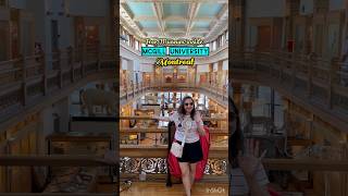 🏛️Did you know that there is a Museum inside McGill University🇨🇦canada montreal shorts [upl. by Abehshtab]