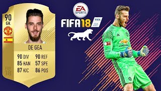 FIFA 18  De Gea  VIRTUAL PRO LOOK A LIKE TUTORIAL [upl. by Carolle119]