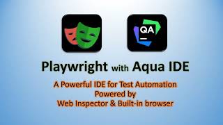 Automate Playwright Tests Like a Pro with Aqua IDE  Builtin Browser amp Web Inspector [upl. by Tombaugh]