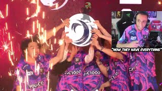 FNS Reacts To PRX Lifting The Trophy after Beating GENG In VCT Grand Finals [upl. by Eitisahc]