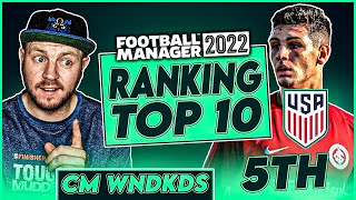 Top 10 Ranked Wonderkid CMs in FM22 [upl. by Silvan]