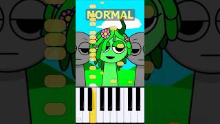 Vineria Theme Incredibox Sprunki  Normal Vs Horror on piano [upl. by Boser]