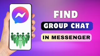 How To Find Group Chat In Messenger [upl. by Musihc]