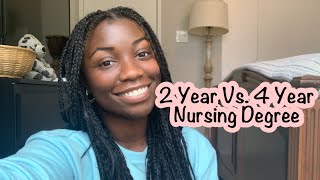 2 Year ADN vs 4 Year BSN Nursing Degree [upl. by Akehsal]